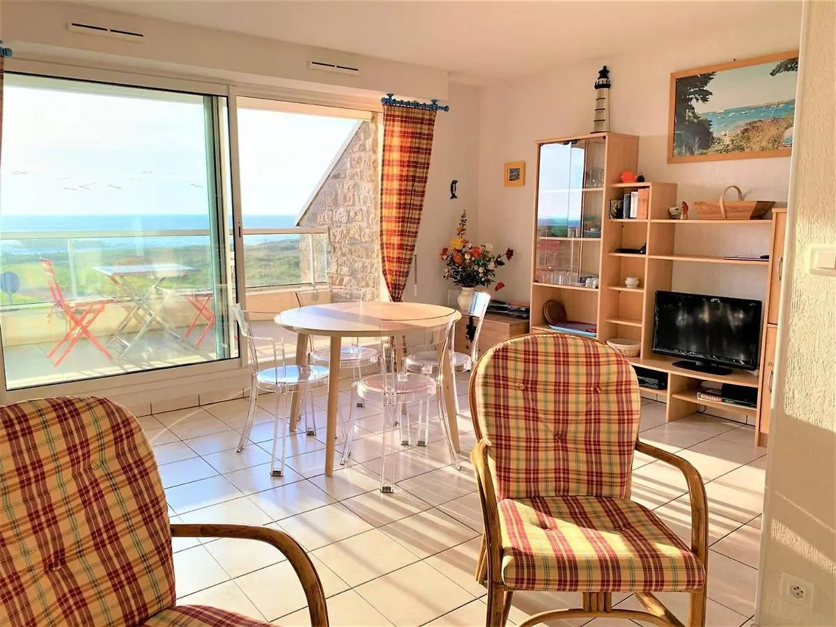 شقة Studio Cabine Cosy A Quiberon Avec Vue Mer Et Garage - Fr-1-478-184